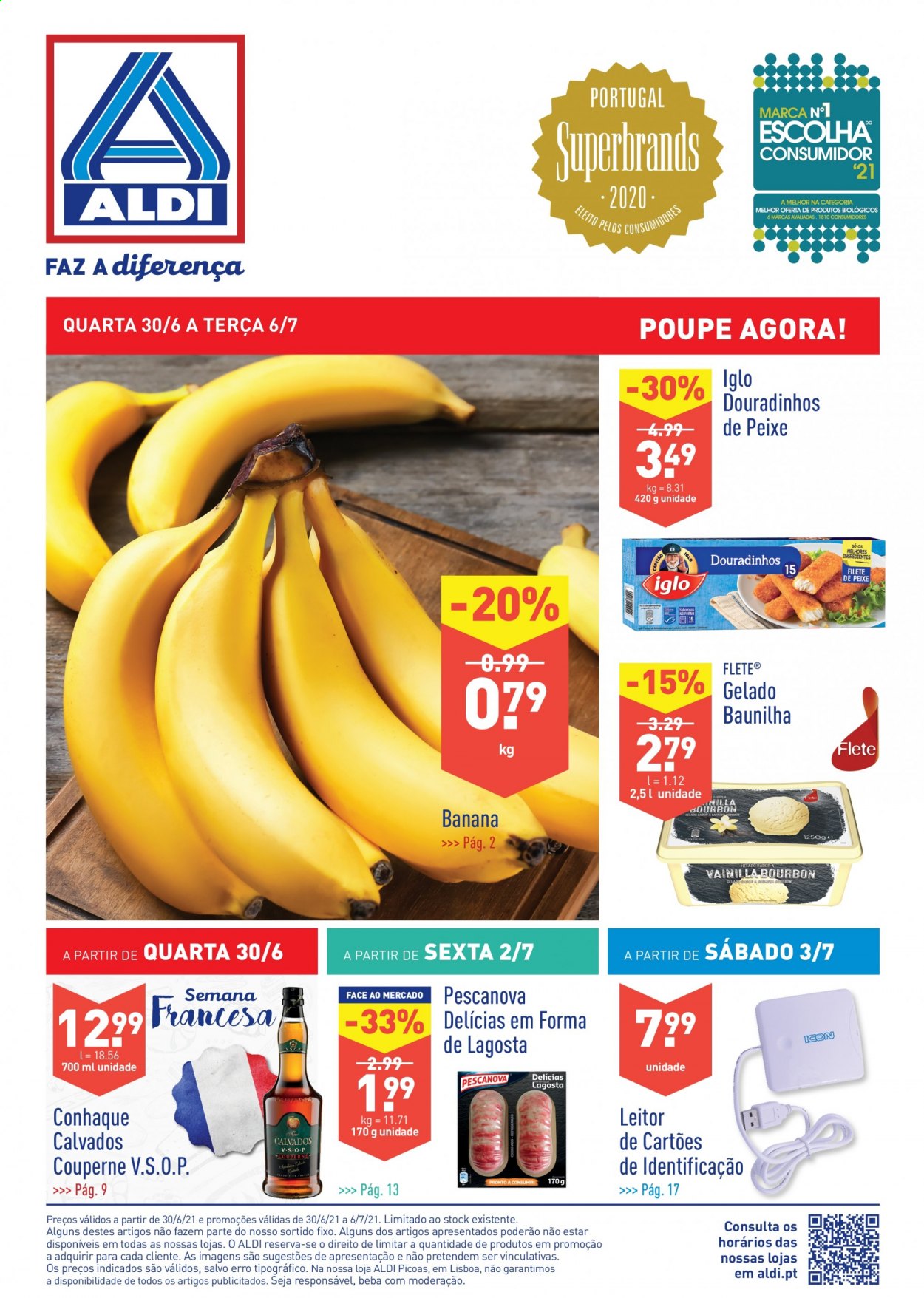 Folheto Aldi - 30.6.2021 - 6.7.2021. Página 1