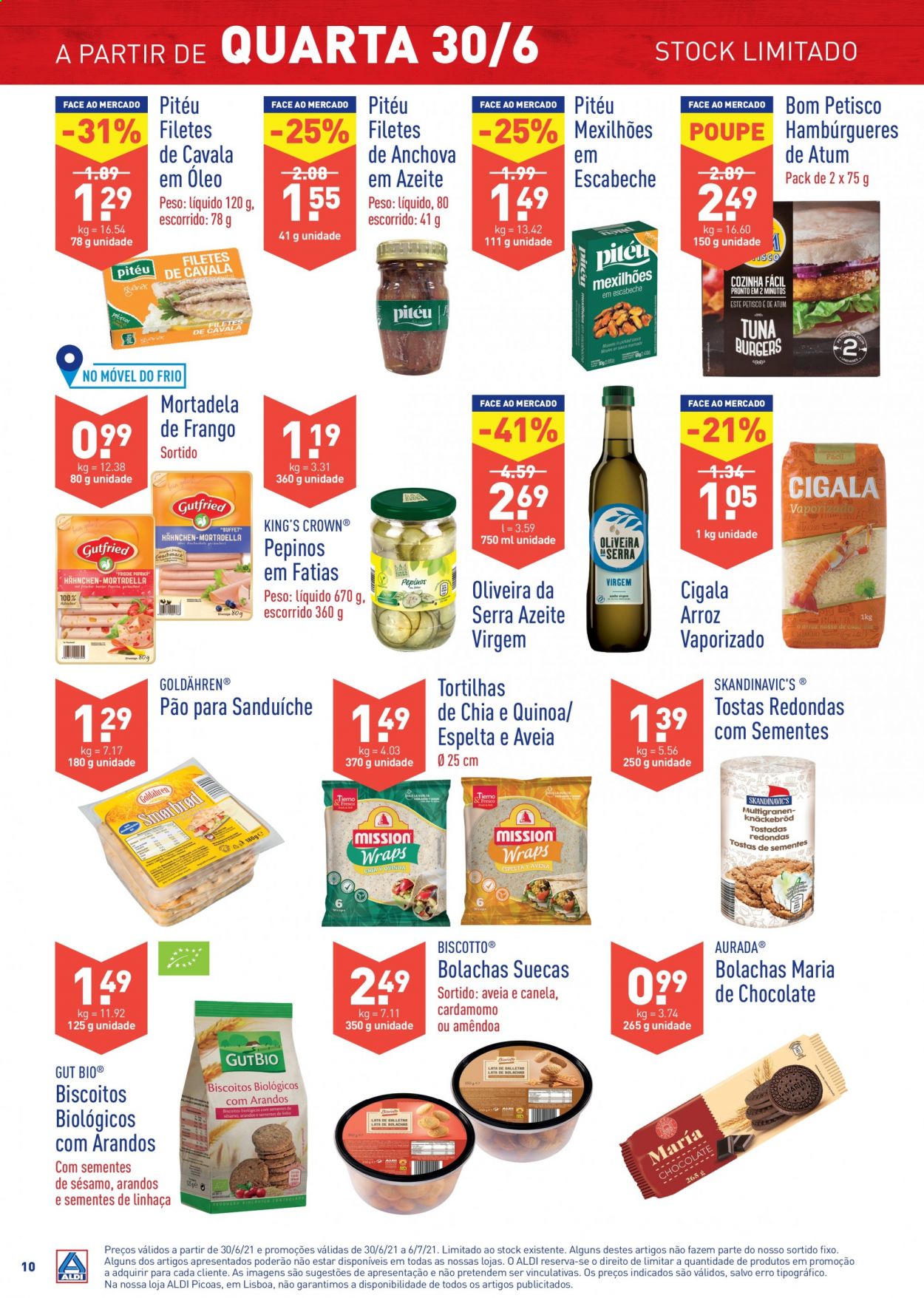 Folheto Aldi - 30.6.2021 - 6.7.2021. Página 10