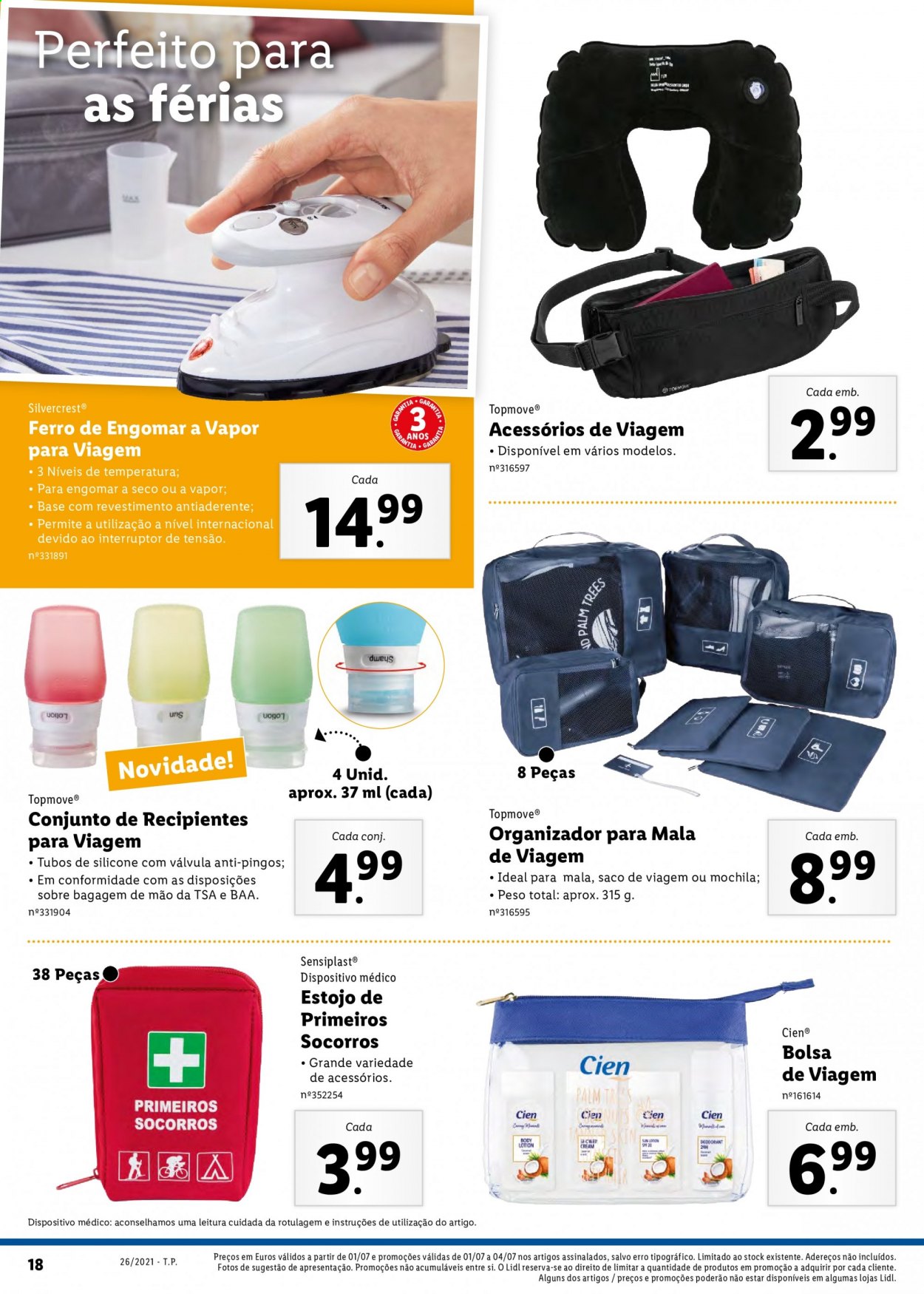 Folheto Lidl - 28.6.2021 - 4.7.2021. Página 18