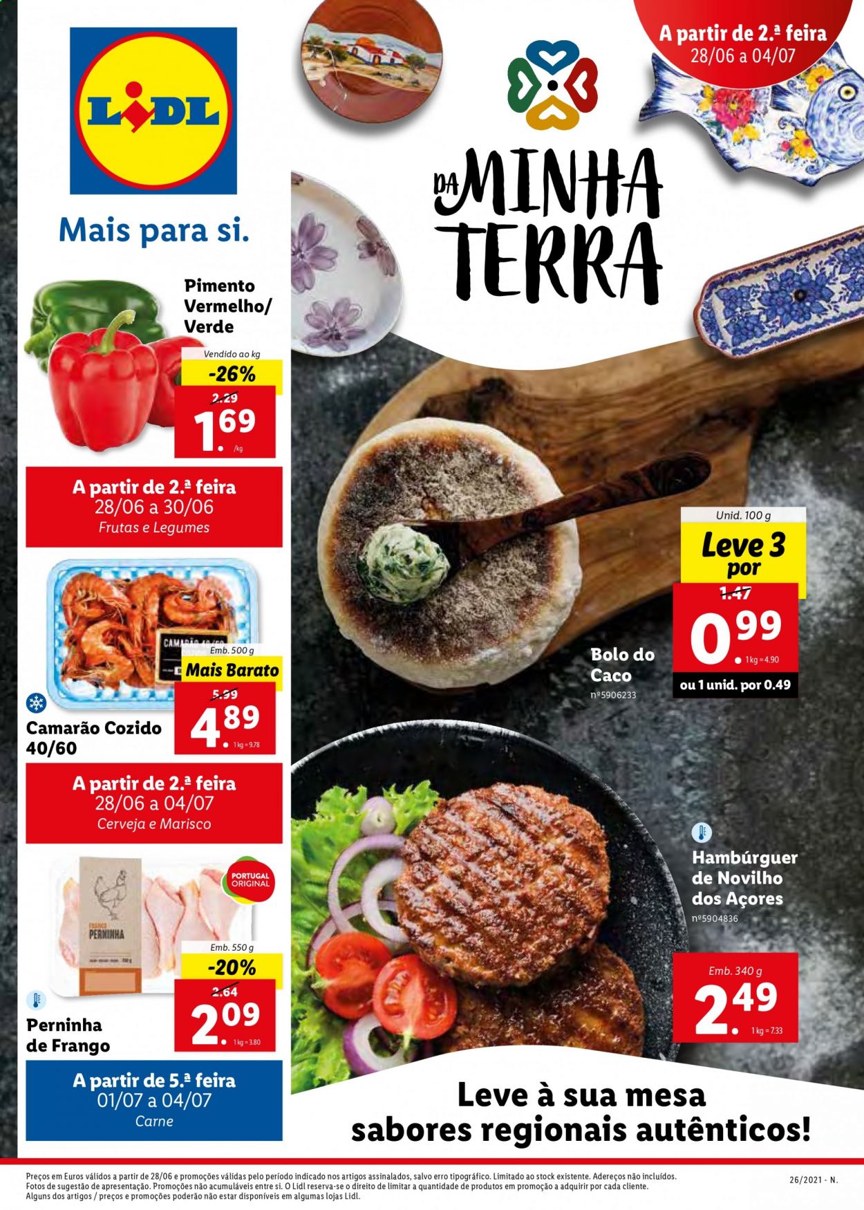 Folheto Lidl - 28.6.2021 - 4.7.2021. Página 1