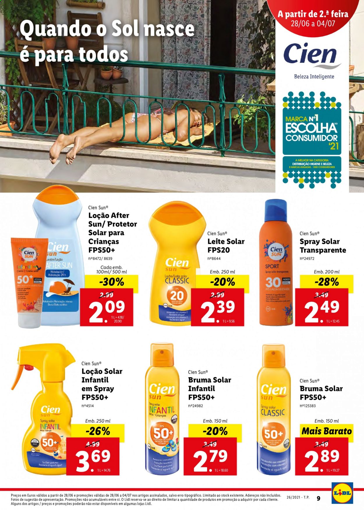 Folheto Lidl - 28.6.2021 - 4.7.2021. Página 46
