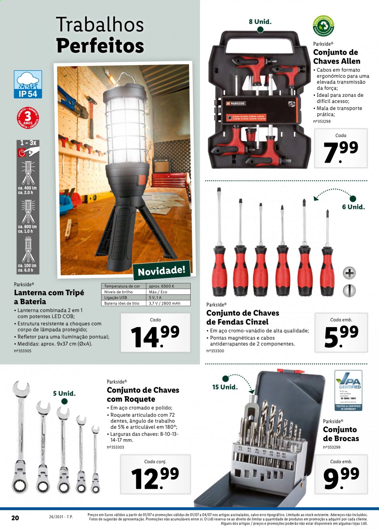 Folheto Lidl - 28.6.2021 - 4.7.2021. Página 57