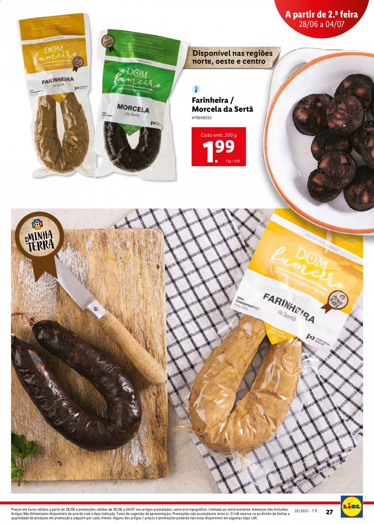 Folheto Lidl - 28.6.2021 - 4.7.2021. Página 27
