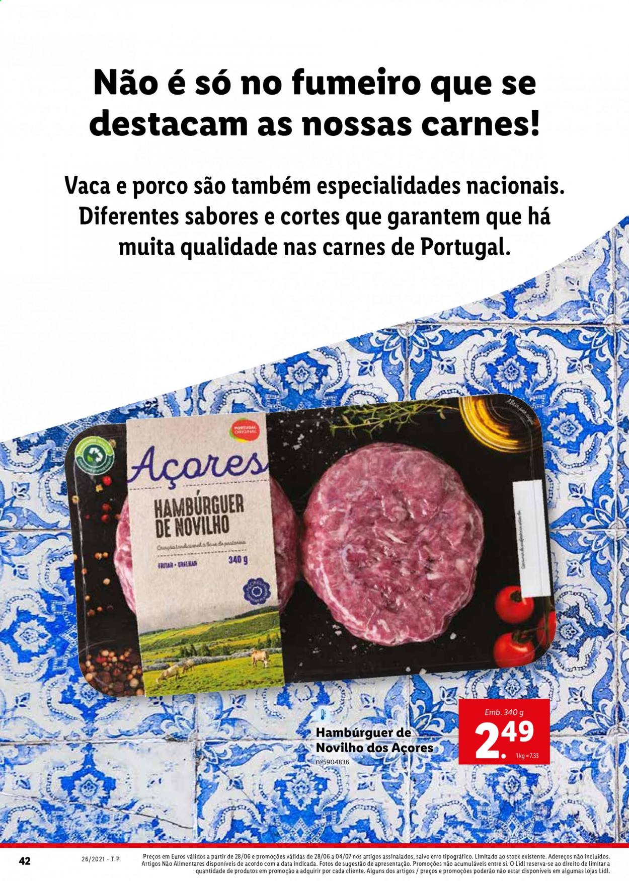 Folheto Lidl - 28.6.2021 - 4.7.2021. Página 42