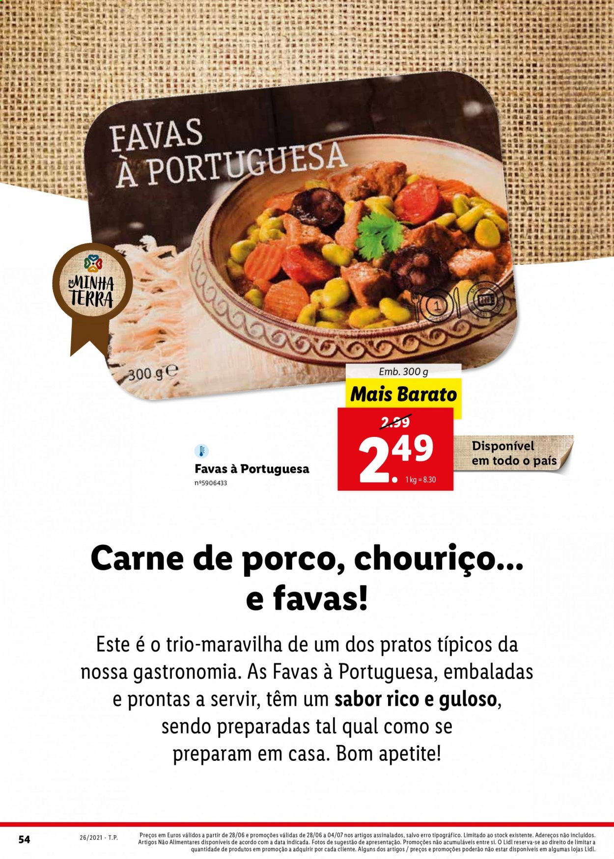 Folheto Lidl - 28.6.2021 - 4.7.2021. Página 54