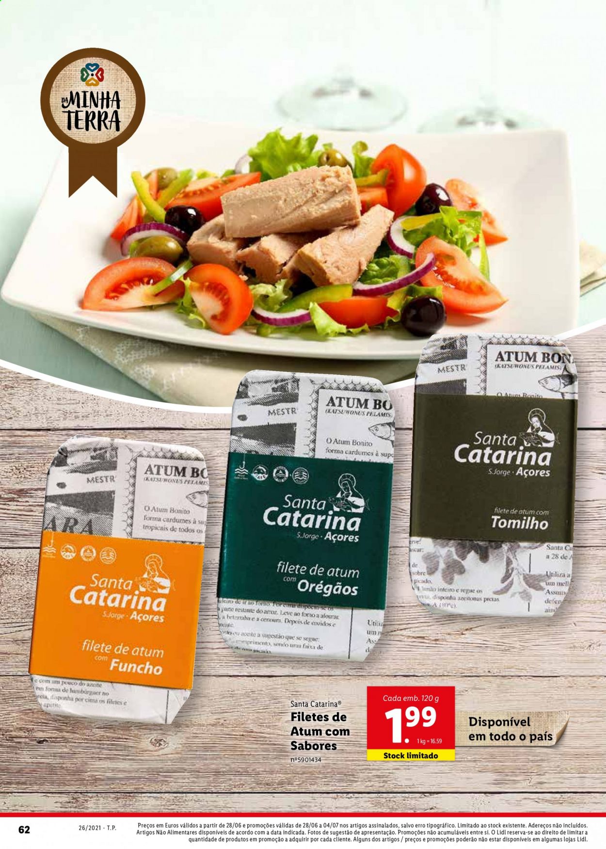Folheto Lidl - 28.6.2021 - 4.7.2021. Página 62