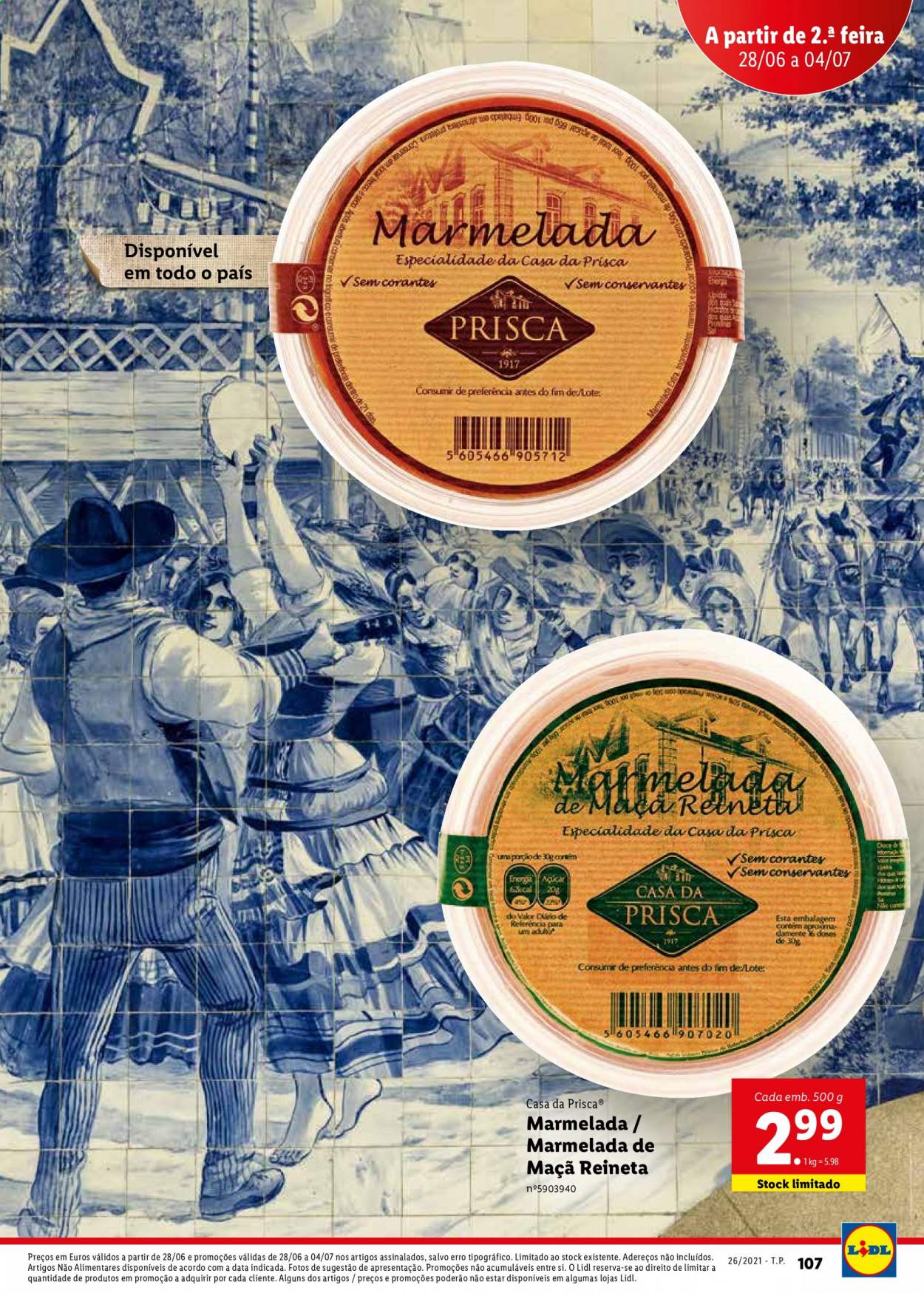 Folheto Lidl - 28.6.2021 - 4.7.2021. Página 107