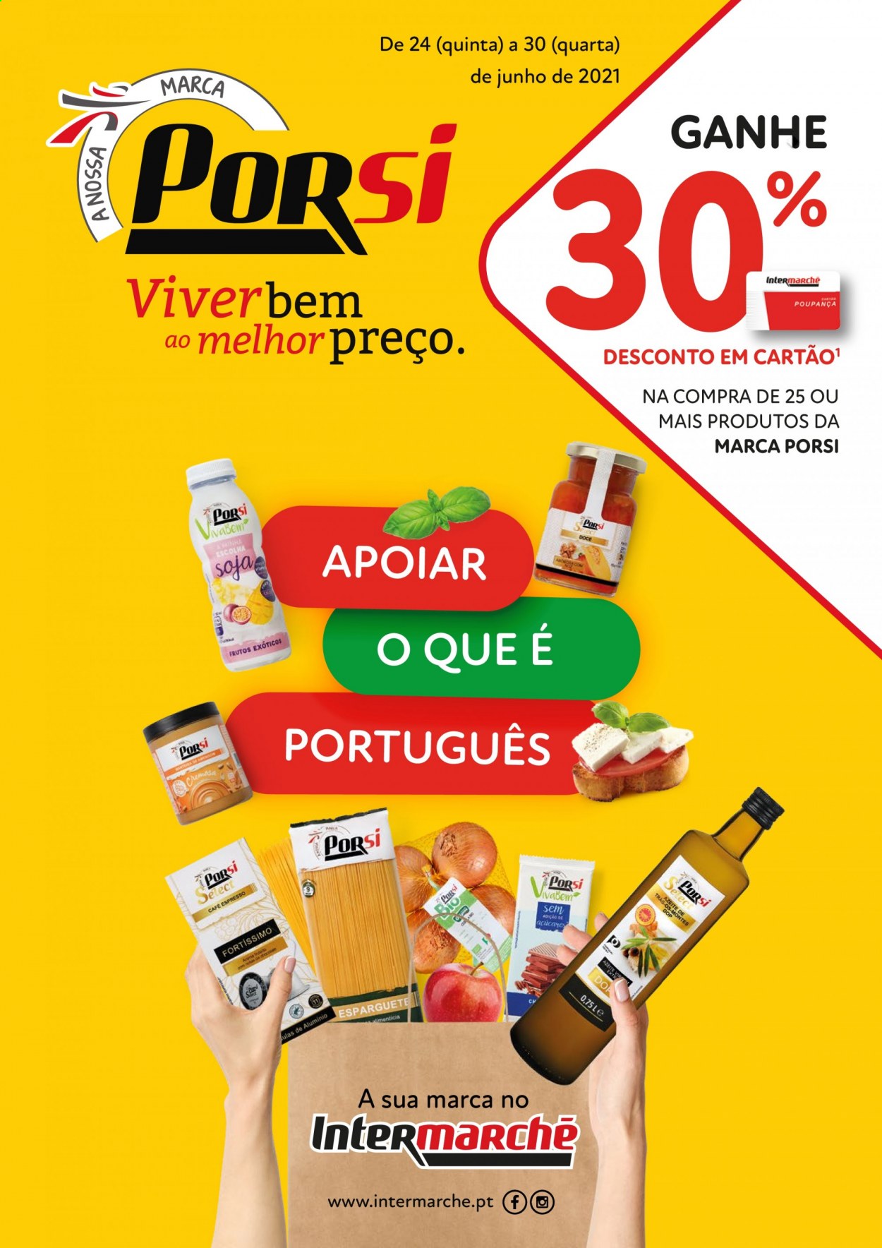 Folheto Intermarché - 24.6.2021 - 30.6.2021. Página 1