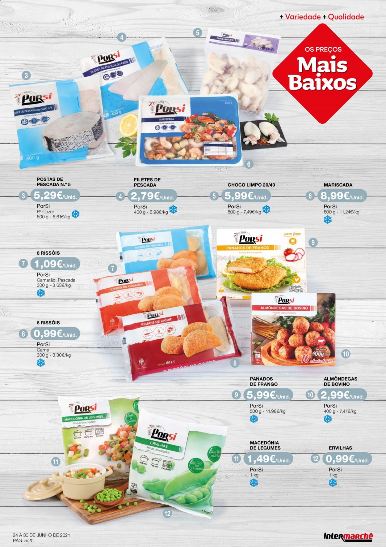 Folheto Intermarché - 24.6.2021 - 30.6.2021. Página 5