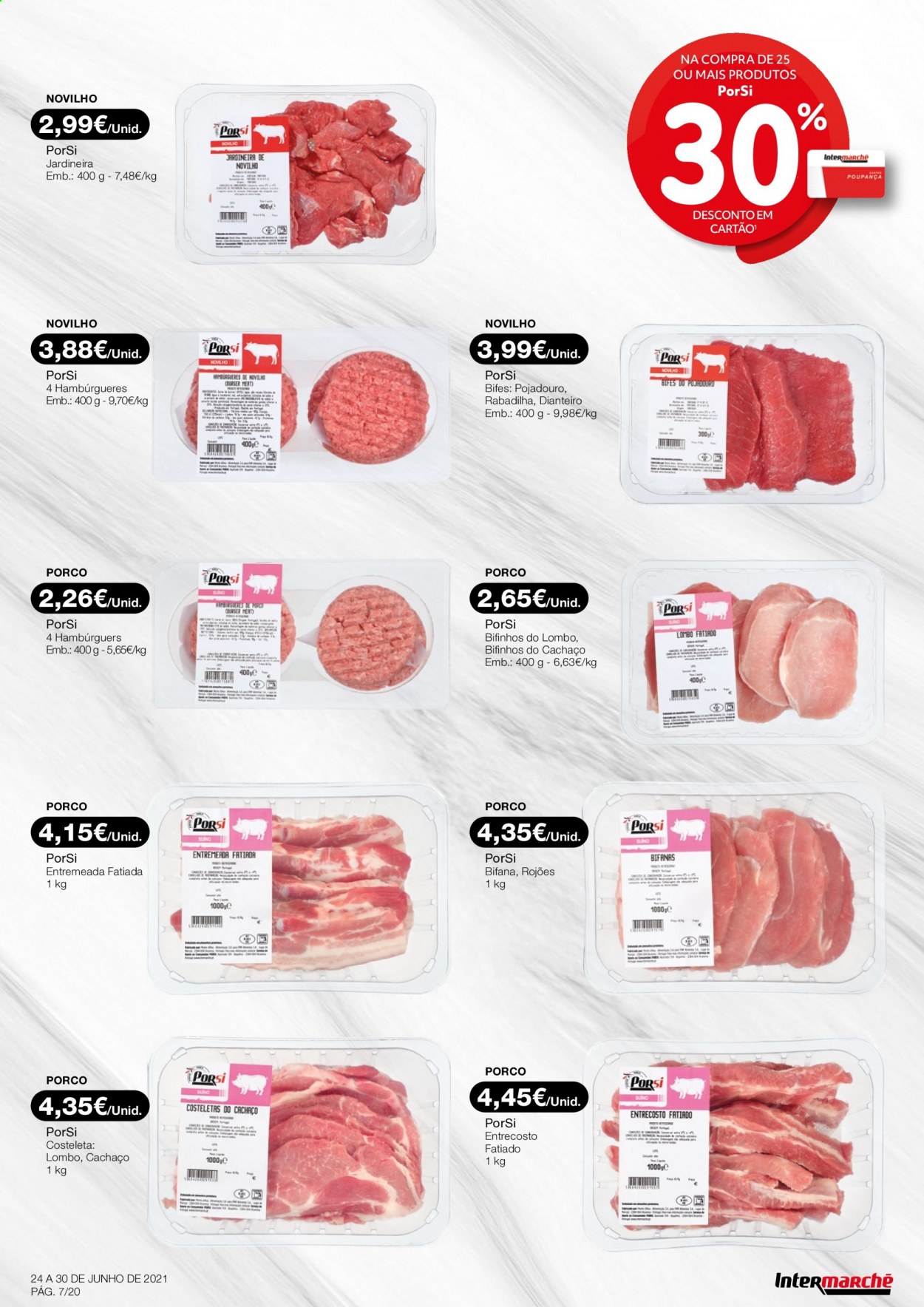 Folheto Intermarché - 24.6.2021 - 30.6.2021. Página 7