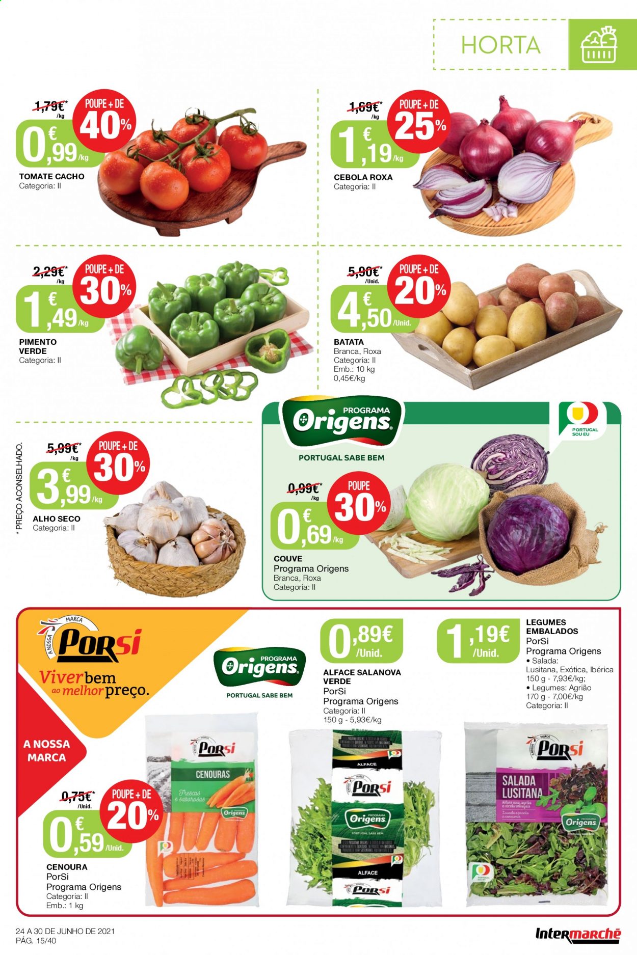 Folheto Intermarché - 24.6.2021 - 30.6.2021. Página 15