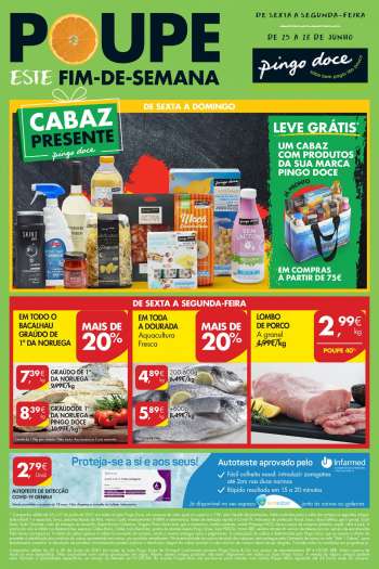 Folheto Pingo Doce - 25.6.2021 - 28.6.2021.