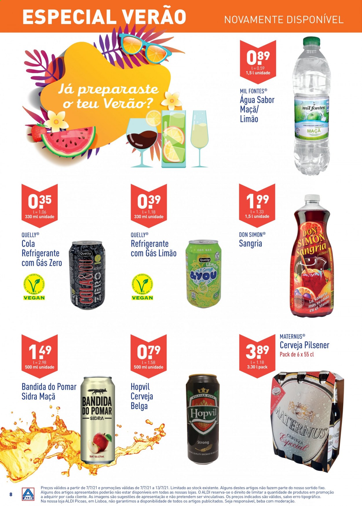 Folheto Aldi - 7.7.2021 - 13.7.2021. Página 8