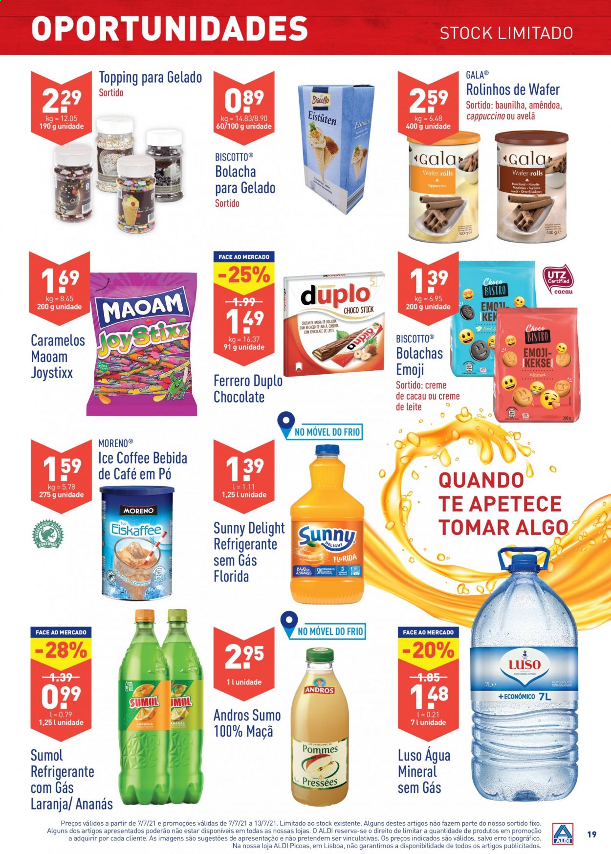 Folheto Aldi - 7.7.2021 - 13.7.2021. Página 19
