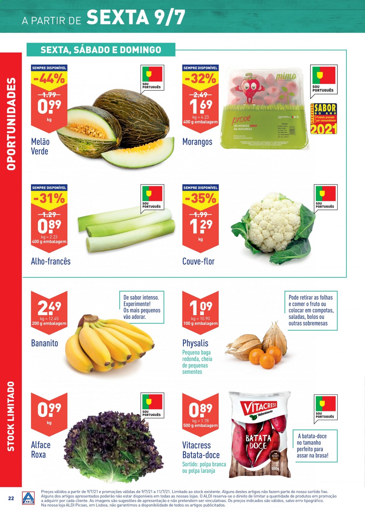 Folheto Aldi - 7.7.2021 - 13.7.2021. Página 22