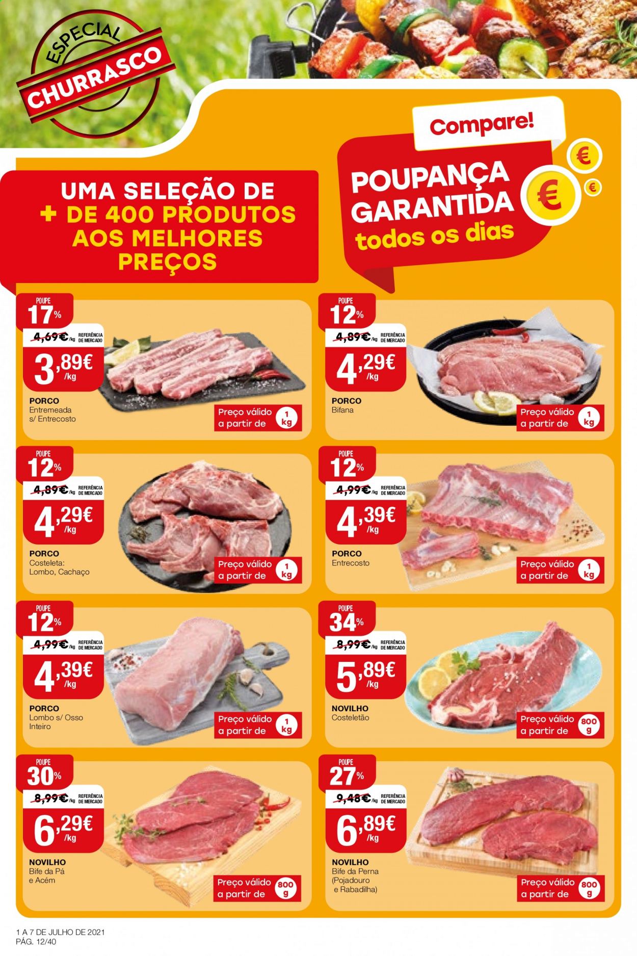 Folheto Intermarché - 1.7.2021 - 7.7.2021. Página 12