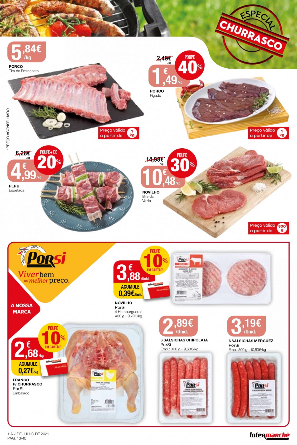 Folheto Intermarché - 1.7.2021 - 7.7.2021. Página 13
