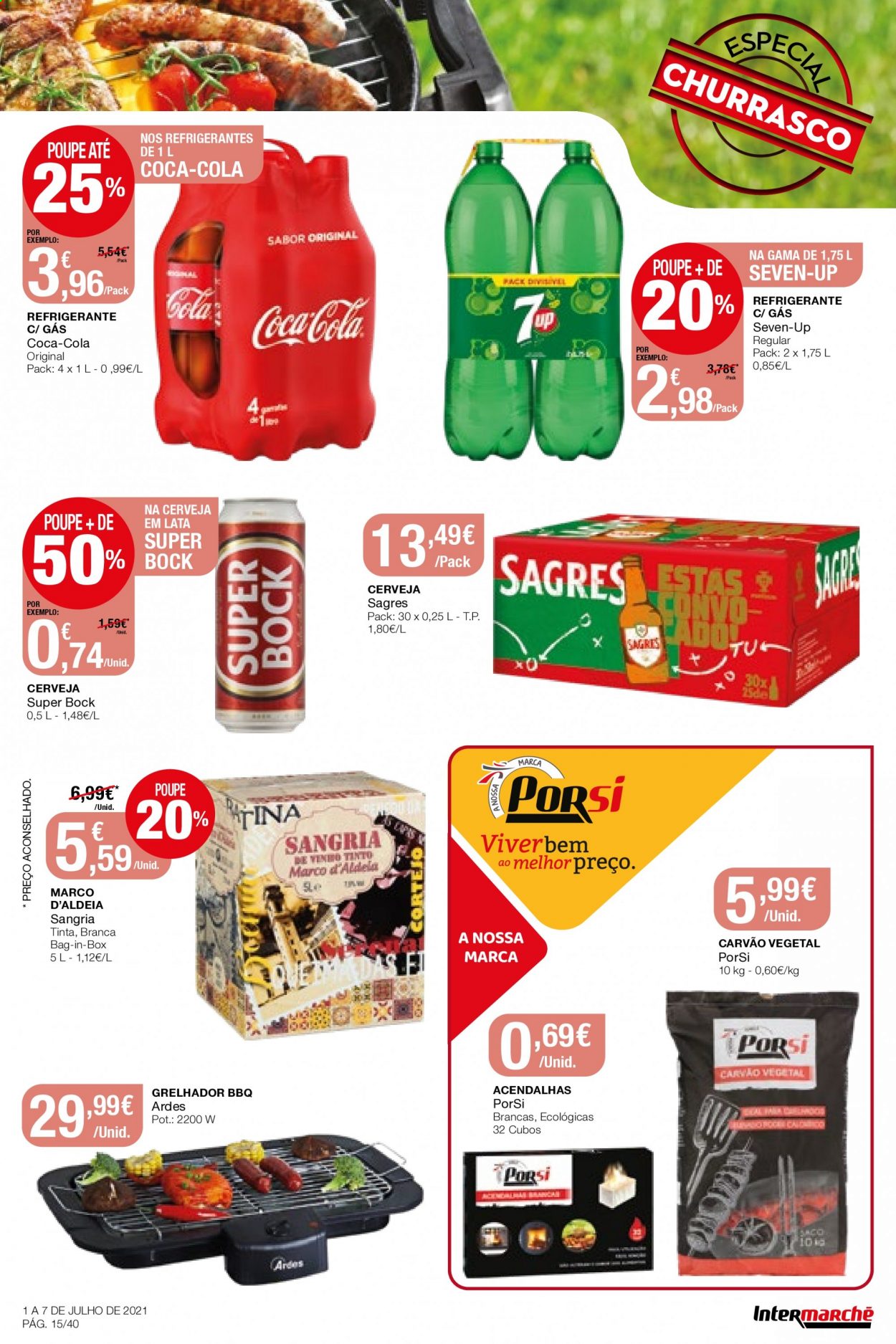Folheto Intermarché - 1.7.2021 - 7.7.2021. Página 15