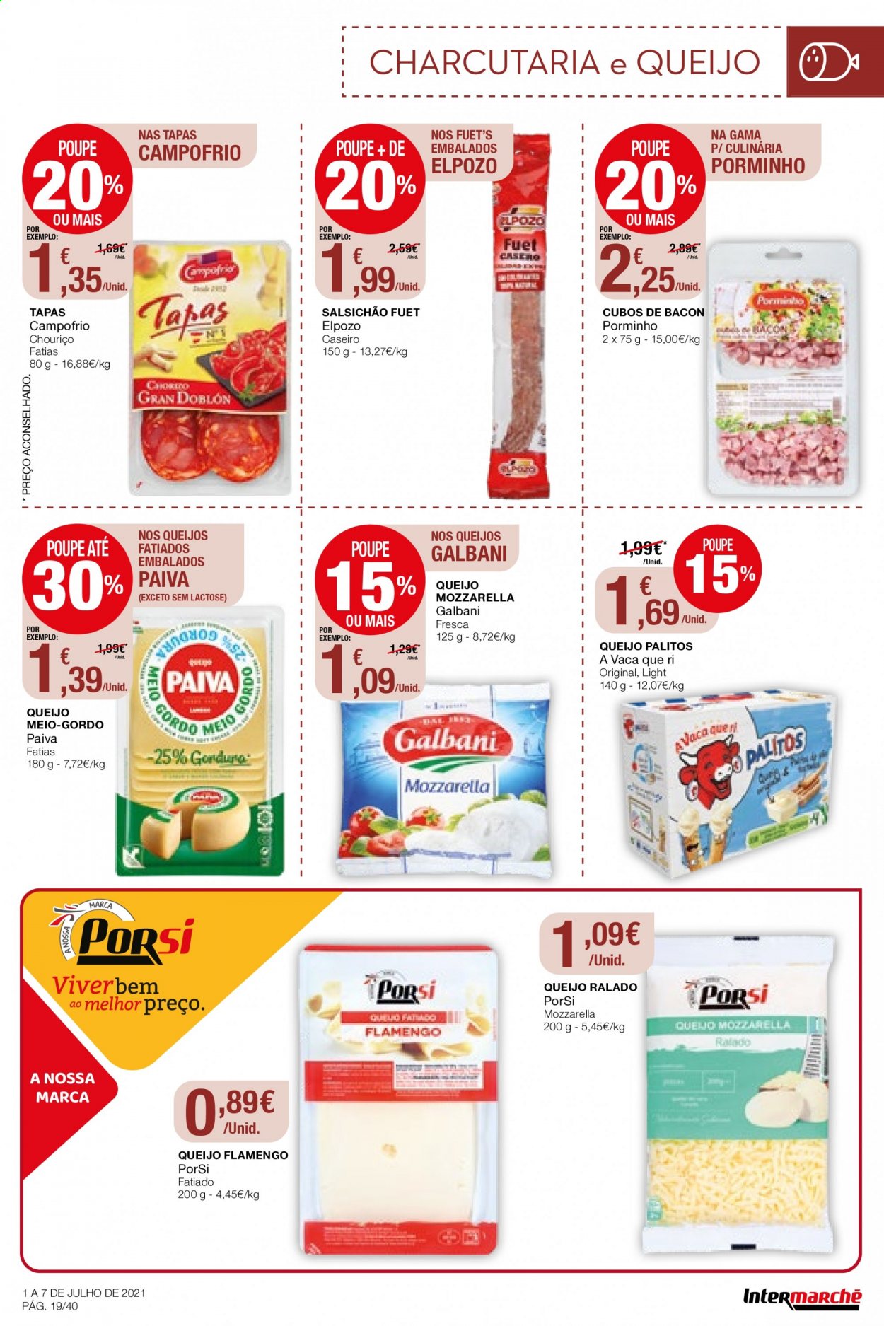 Folheto Intermarché - 1.7.2021 - 7.7.2021. Página 19