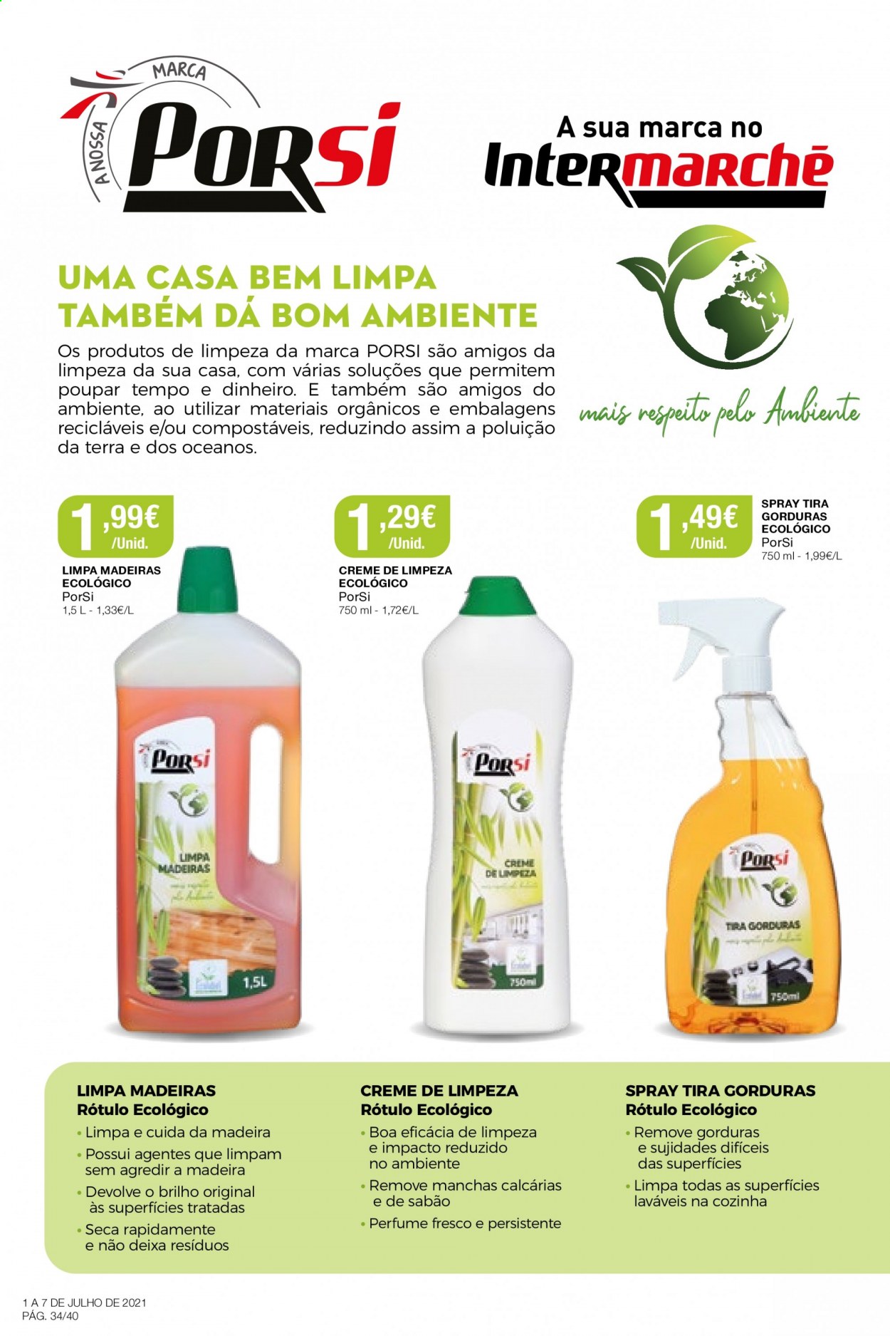 Folheto Intermarché - 1.7.2021 - 7.7.2021. Página 34