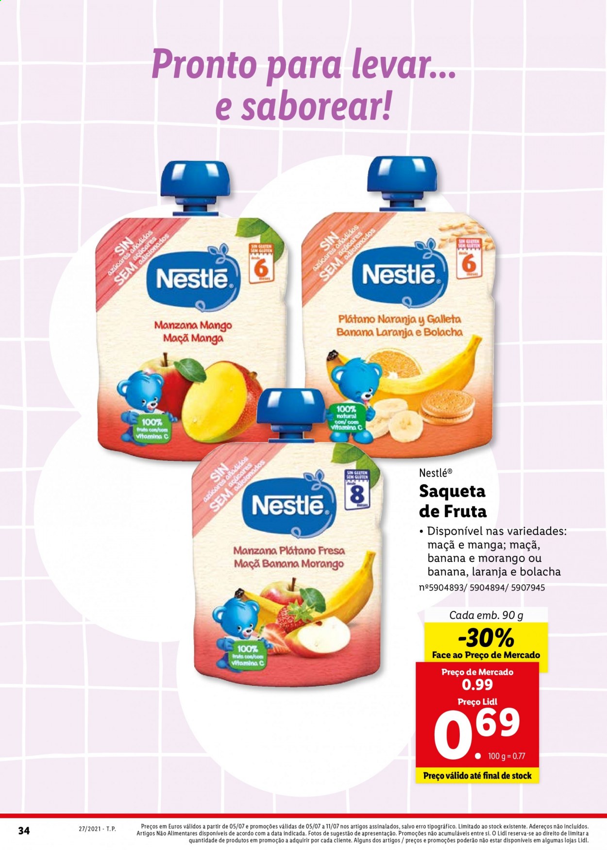 Folheto Lidl - 5.7.2021 - 11.7.2021. Página 34