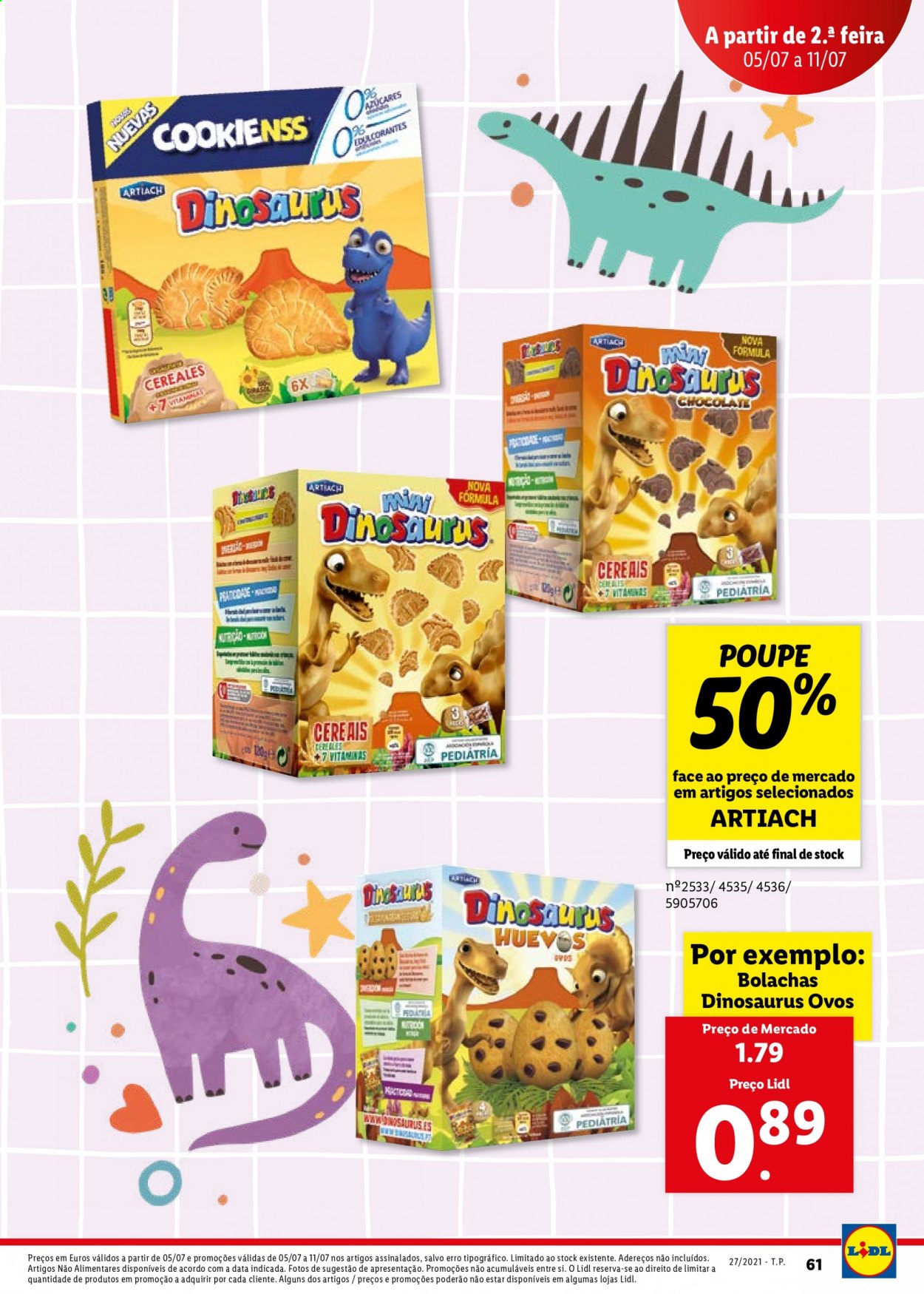 Folheto Lidl - 5.7.2021 - 11.7.2021. Página 61