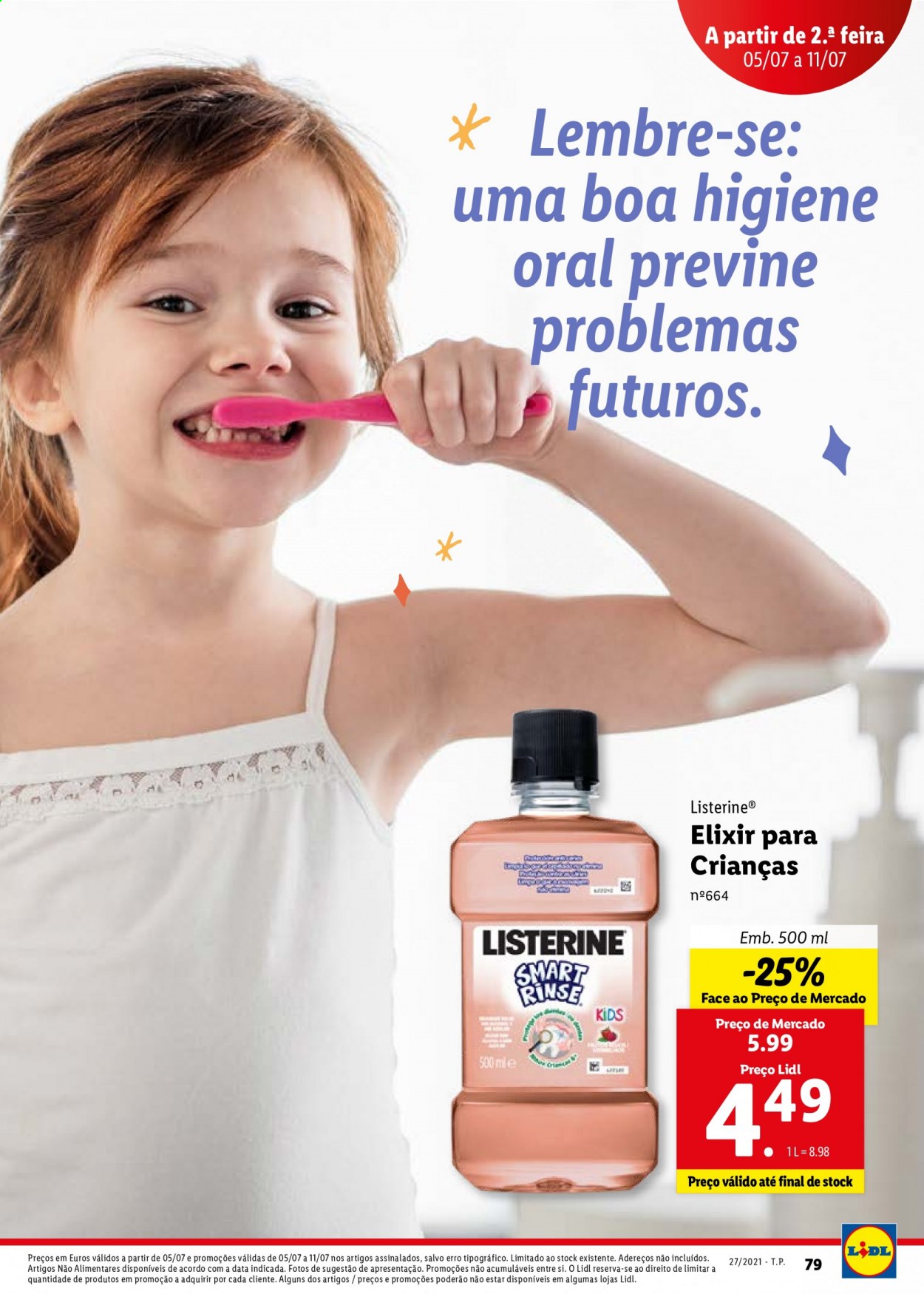 Folheto Lidl - 5.7.2021 - 11.7.2021. Página 79