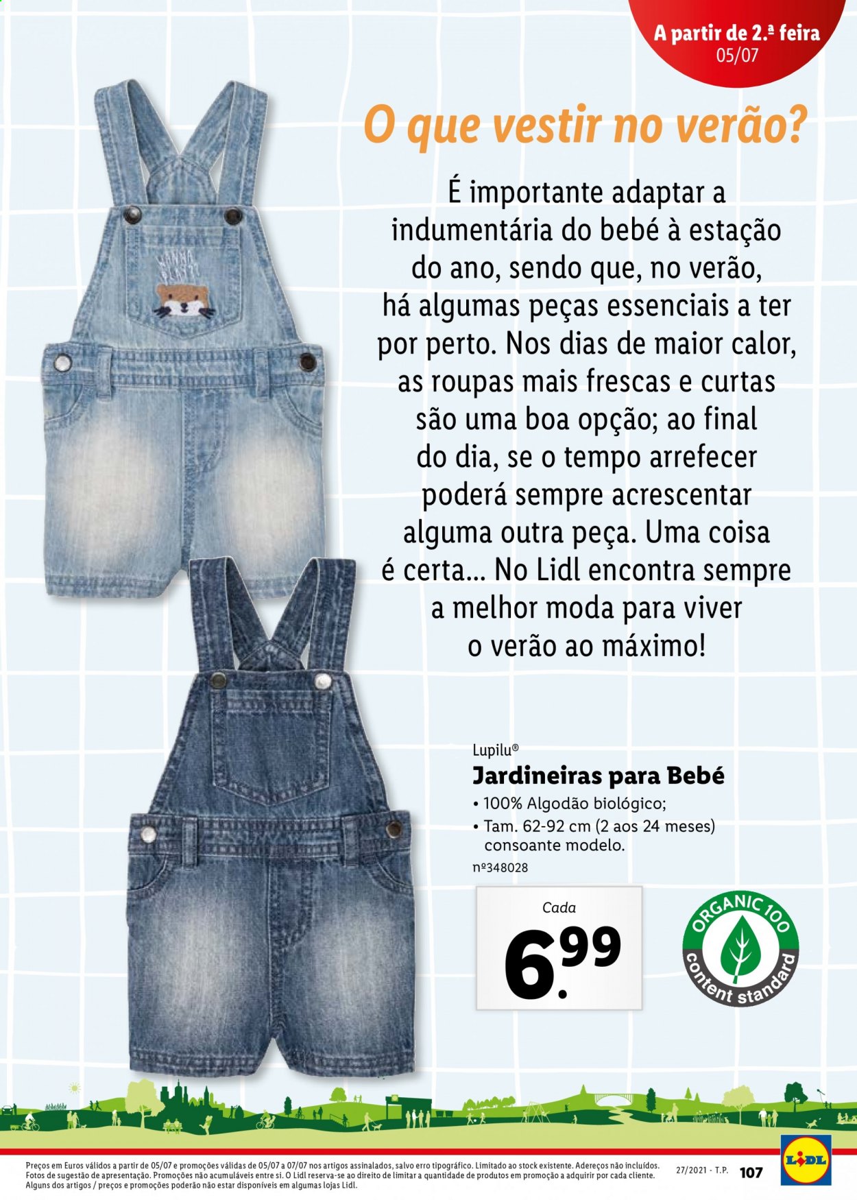 Folheto Lidl - 5.7.2021 - 11.7.2021. Página 107