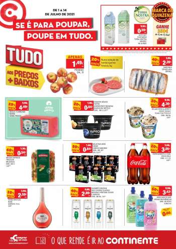 Folheto Continente Modelo - 1.7.2021 - 14.7.2021.