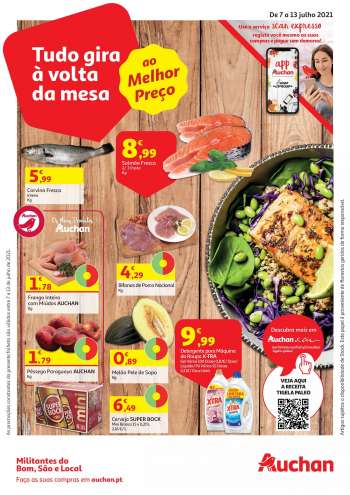 Folheto Auchan - 7.7.2021 - 13.7.2021.