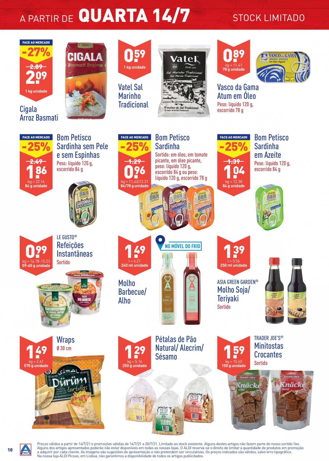 Folheto Aldi - 14.7.2021 - 20.7.2021. Página 10