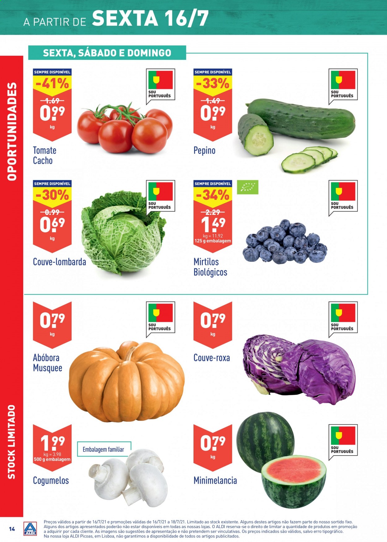 Folheto Aldi - 14.7.2021 - 20.7.2021. Página 14