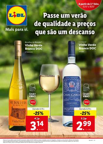 Folheto Lidl - 12.7.2021 - 18.7.2021.