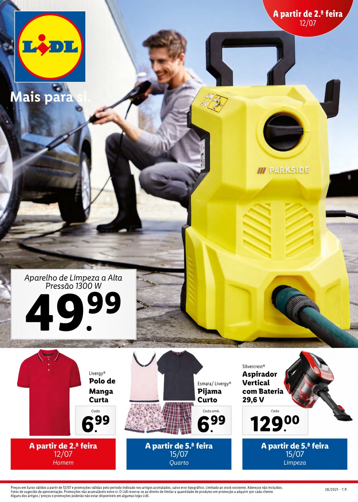Folheto Lidl - 12.7.2021 - 18.7.2021. Página 1