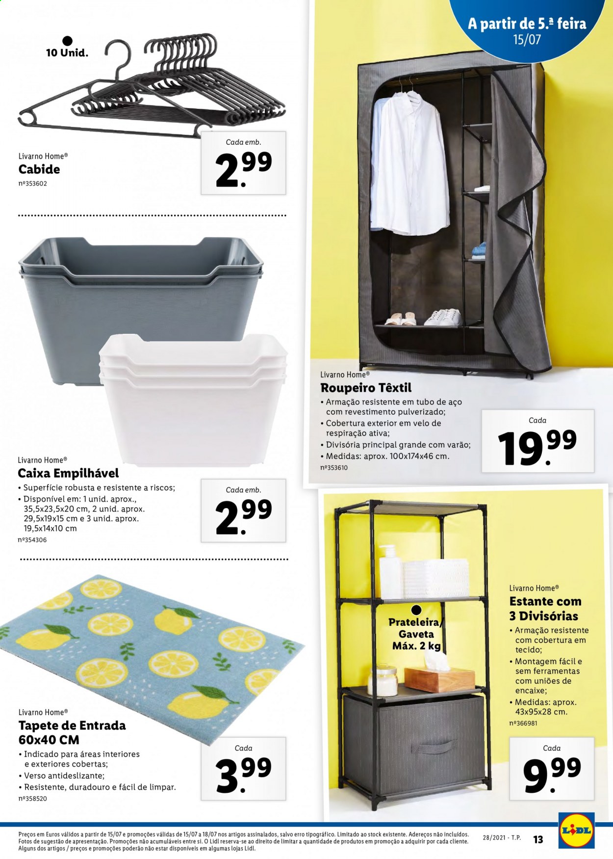 Folheto Lidl - 12.7.2021 - 18.7.2021. Página 13