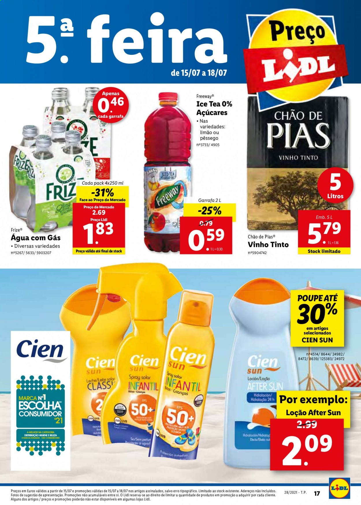 Folheto Lidl - 12.7.2021 - 18.7.2021. Página 33