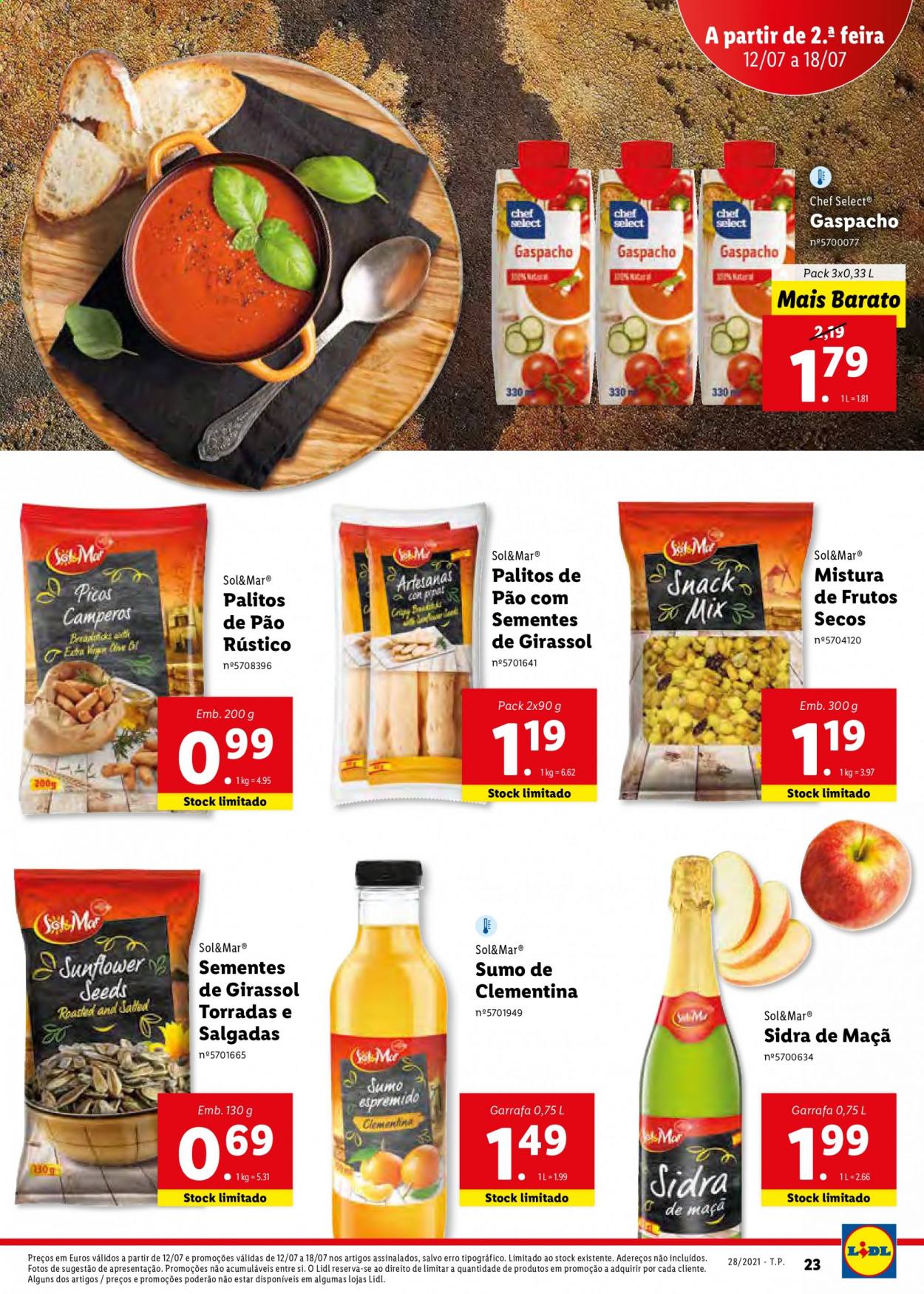 Folheto Lidl - 12.7.2021 - 18.7.2021. Página 39