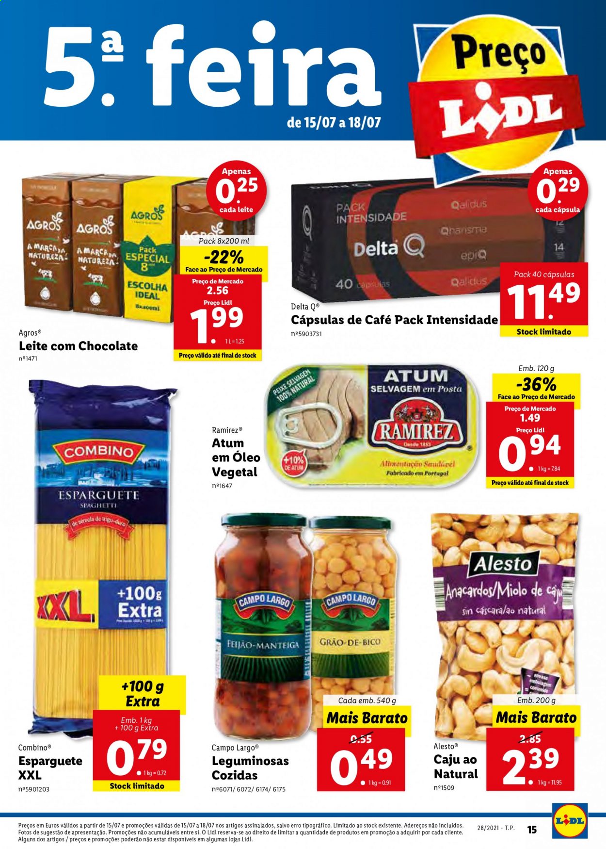 Folheto Lidl - 12.7.2021 - 18.7.2021. Página 15