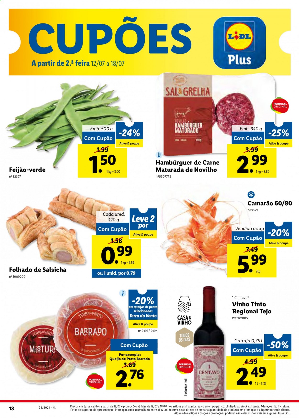 Folheto Lidl - 12.7.2021 - 18.7.2021. Página 18