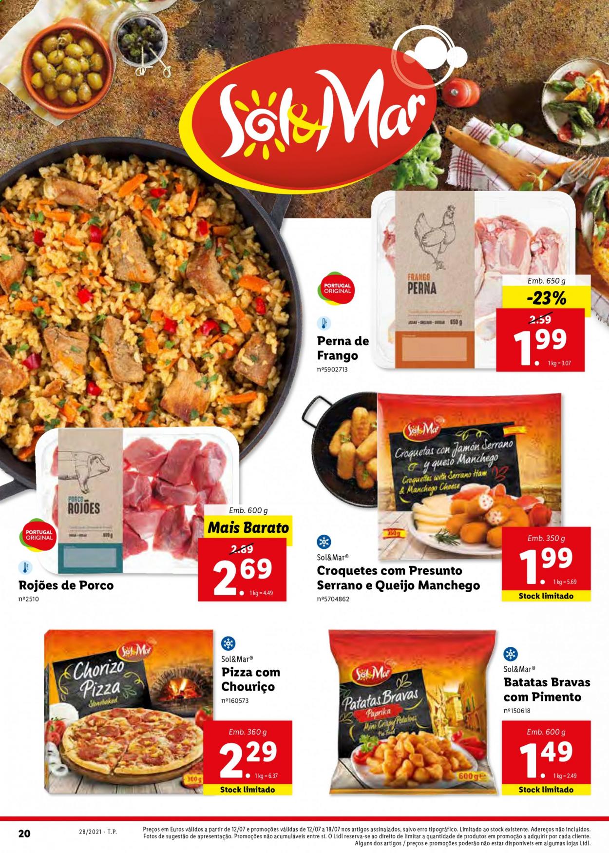 Folheto Lidl - 12.7.2021 - 18.7.2021. Página 20