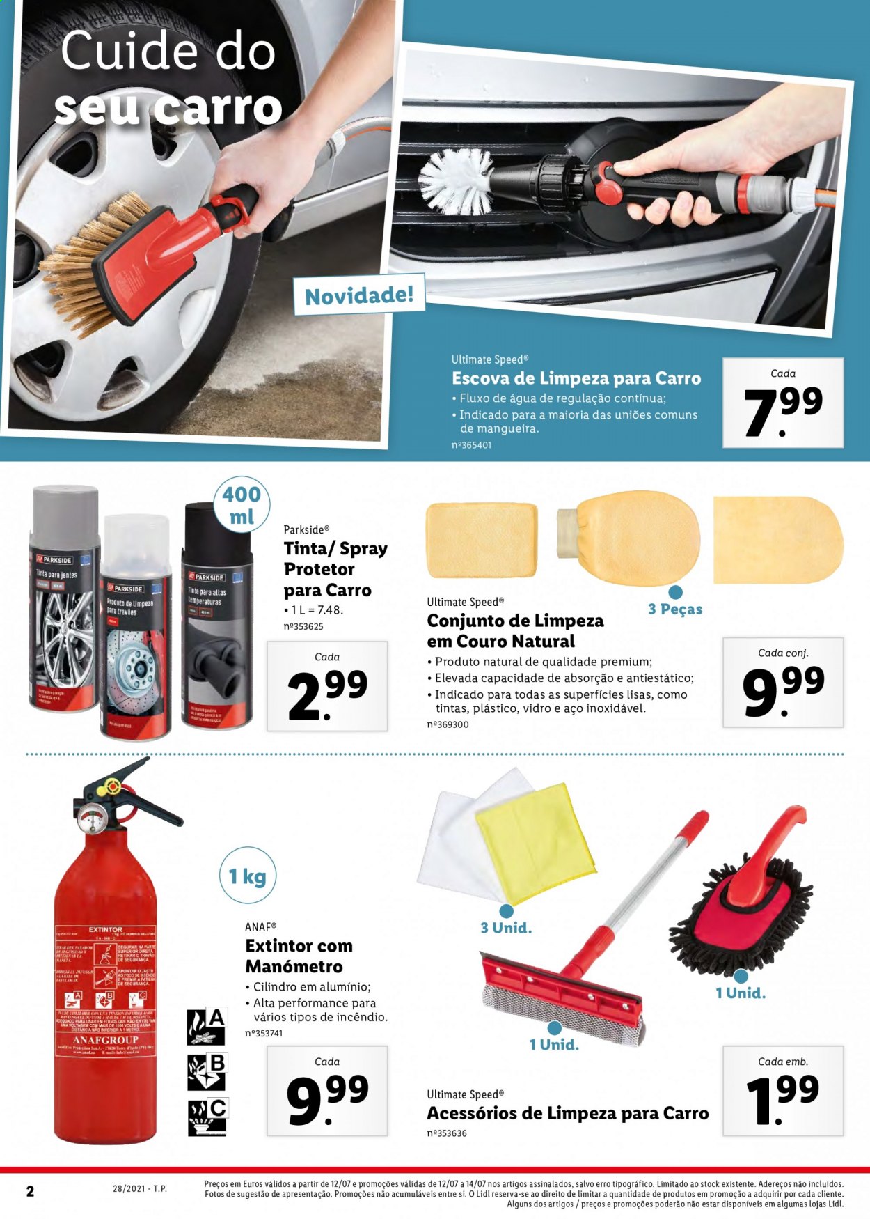 Folheto Lidl - 12.7.2021 - 18.7.2021. Página 38