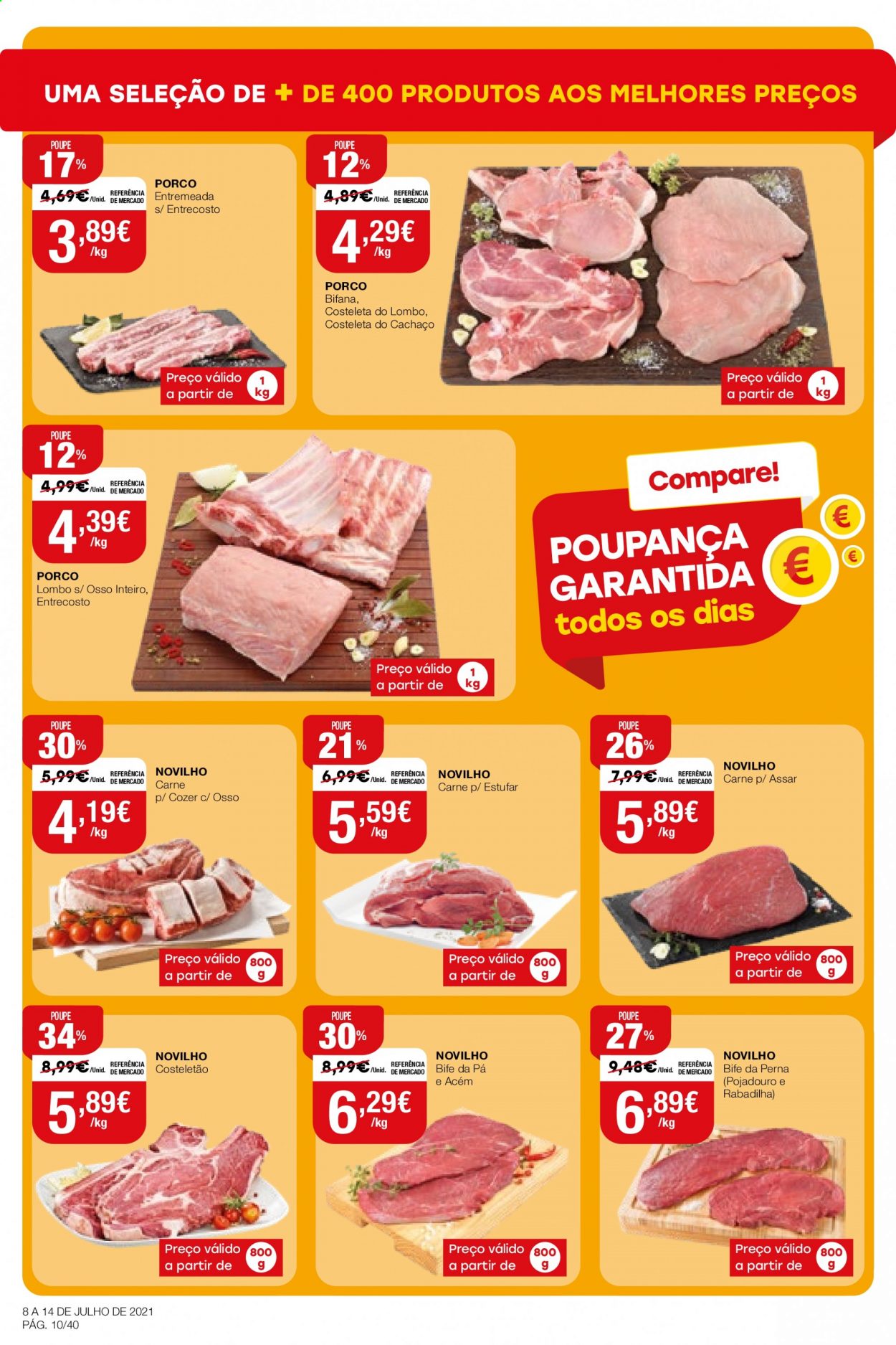 Folheto Intermarché - 8.7.2021 - 14.7.2021. Página 10