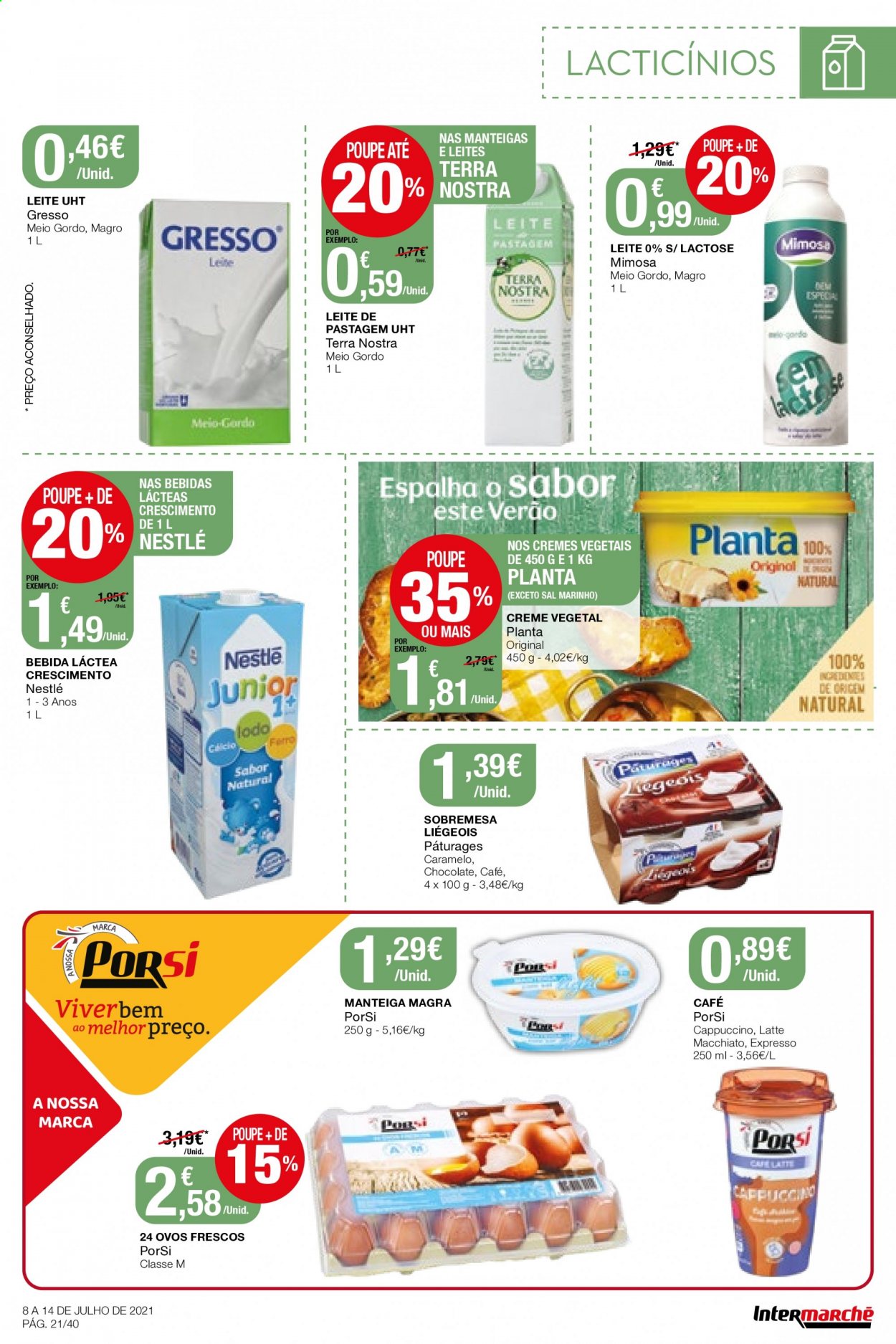 Folheto Intermarché - 8.7.2021 - 14.7.2021. Página 21