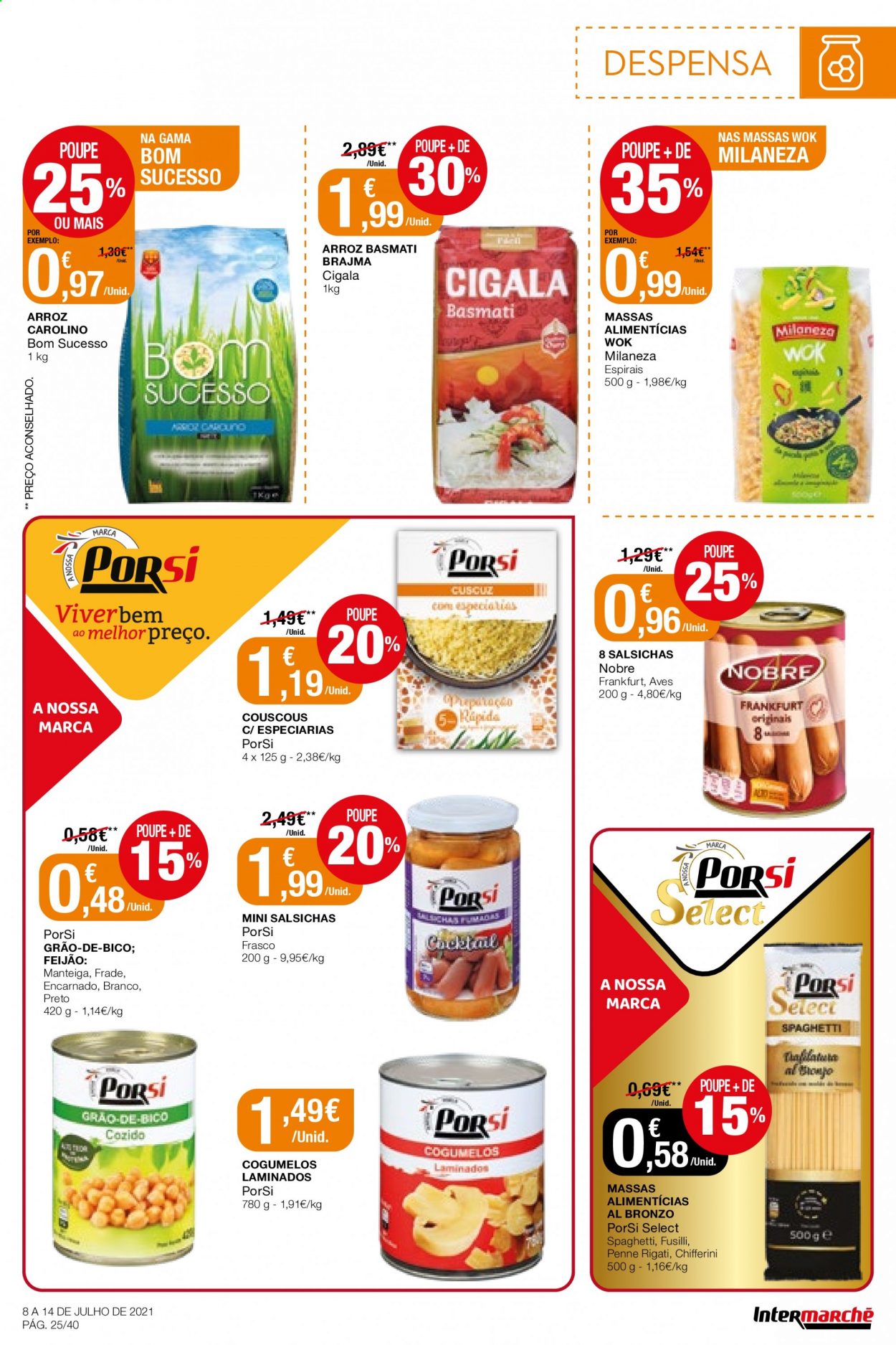 Folheto Intermarché - 8.7.2021 - 14.7.2021. Página 25