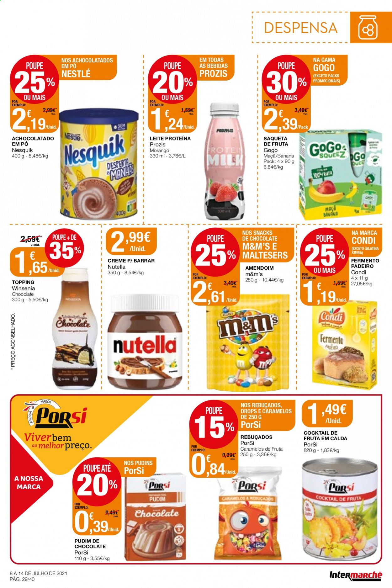 Folheto Intermarché - 8.7.2021 - 14.7.2021. Página 29