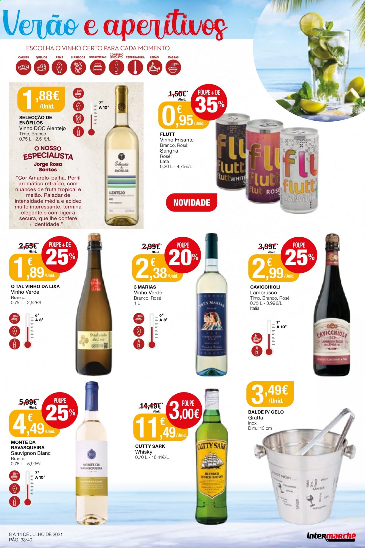 Folheto Intermarché - 8.7.2021 - 14.7.2021. Página 33