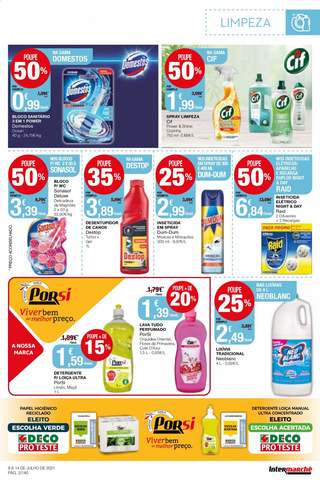 Folheto Intermarché - 8.7.2021 - 14.7.2021. Página 37