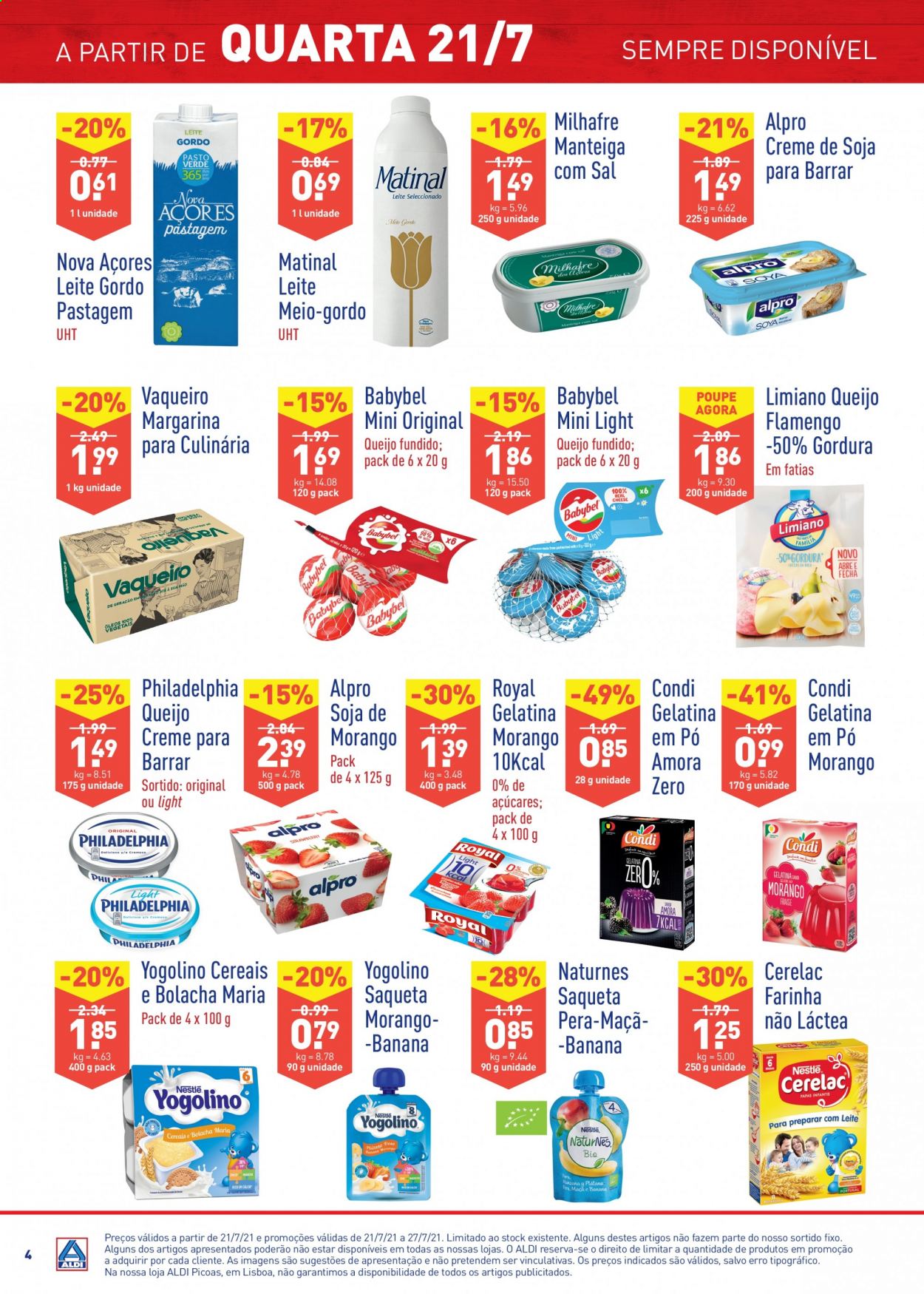 Folheto Aldi - 21.7.2021 - 27.7.2021. Página 4