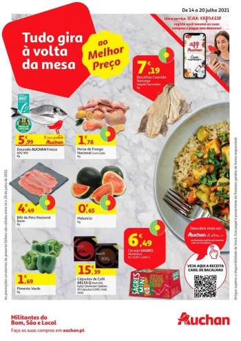 Folheto Auchan - 14.7.2021 - 20.7.2021.