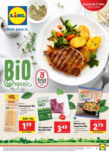 Folheto Lidl - 19.7.2021 - 25.7.2021.